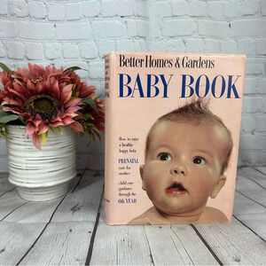 vintage better homes & gardens baby book 1951